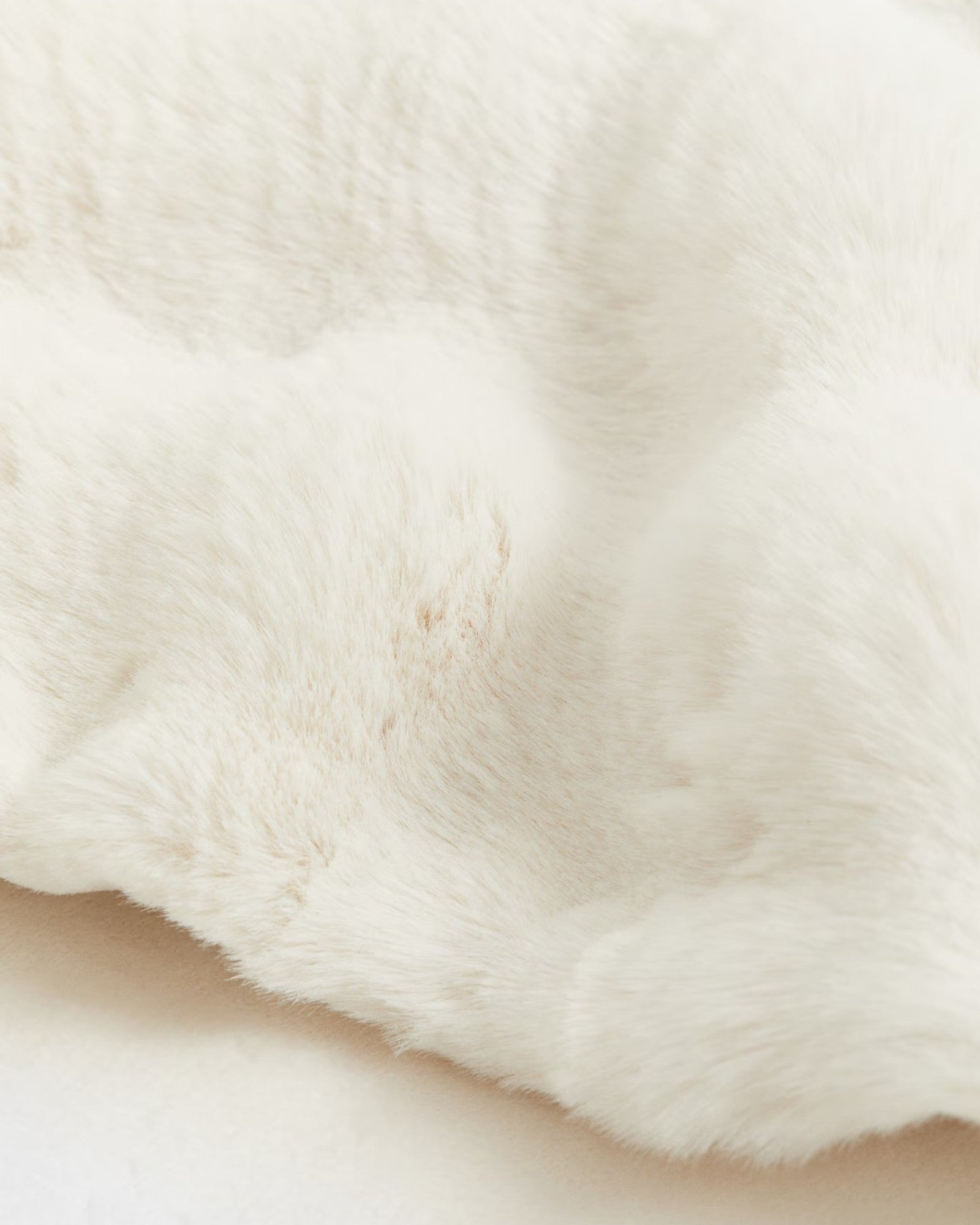 Fluffy Plaid met Structuur – Zachte Fleece Deken Wit-Fleece Dekens-Maeviaz-Maeviaz