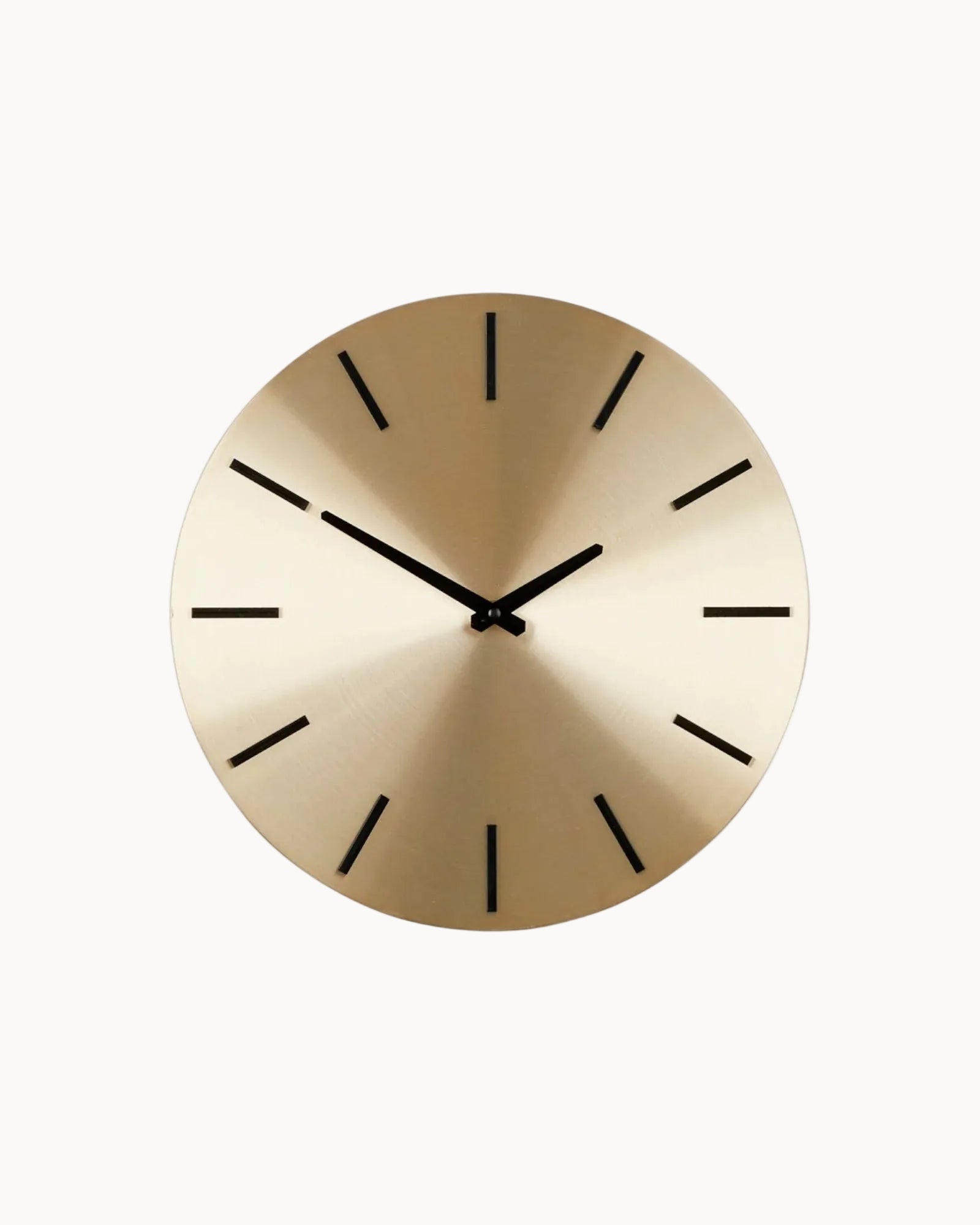 Gouden Wandklok van Aluminium – Rond Design-Wall Clock-Maeviaz-Maeviaz